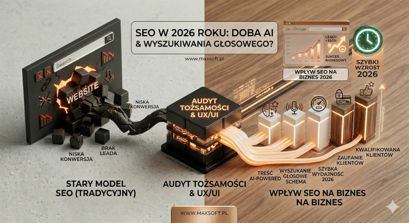 SEO w 2026 roku: Jak pozycjonować stronę w dobie AI i wyszukiwania głosowego?