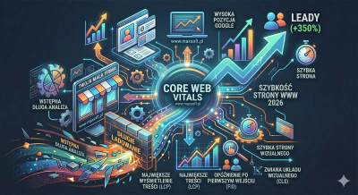 Dlaczego Twoja strona musi być szybka? Wpływ Core Web Vitals na pozycje w Google.